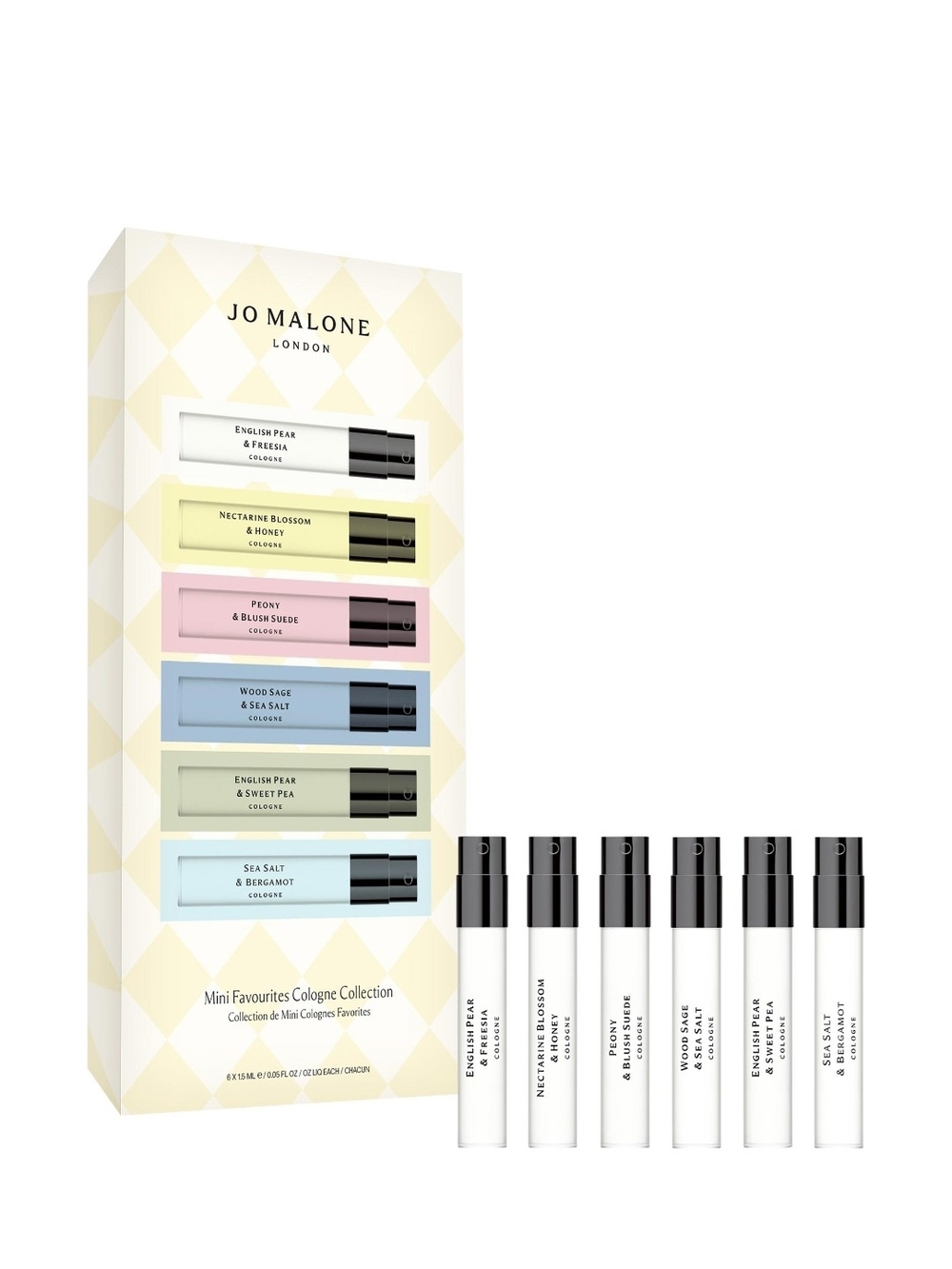 Joe Malone Travel Size Sample Set Of 6.